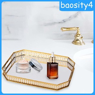 Dụng cụ trang điểm Khay trang trí Tay cầm rỗng Khay trang sức Khay phục vụ Vanity