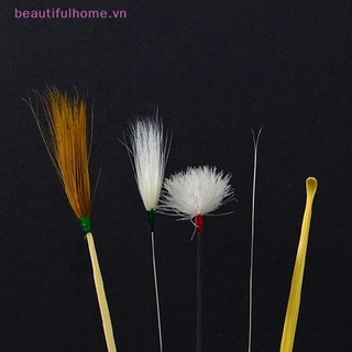 [Beautifulhome] 5 / 6 Cái Lông Tai Chọn Sáp Tẩy Curette Dụng Cụ Đào Tai Dụng Cụ Thìa Bụi Dính Dụng Cụ Đào Tai Chăm Sóc Tai Massage Thư Giãn [Làm Đẹp]