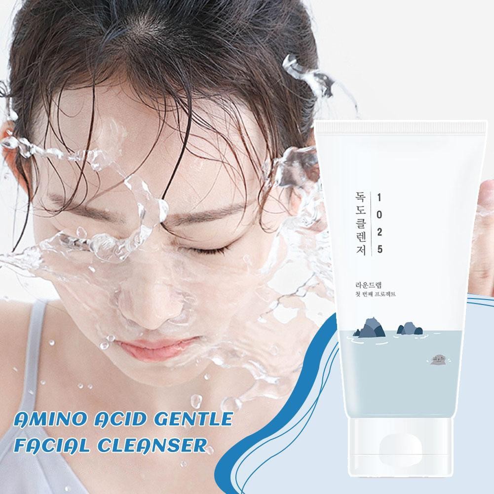 Sữa Rửa Mặt Dokdo Làm Sạch Sâu Hydrating PH Cân Bằng Trang Điểm Tạo Bọt Độ Ẩm Mặt Tạp Chất Q7M6