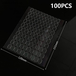 Srvn 100 Miếng Dán Dính Hai Mặt Cho Phong Cảnh Búp Bê Chân Keo Cố Định Trong Suốt Liền Mạch Dán.