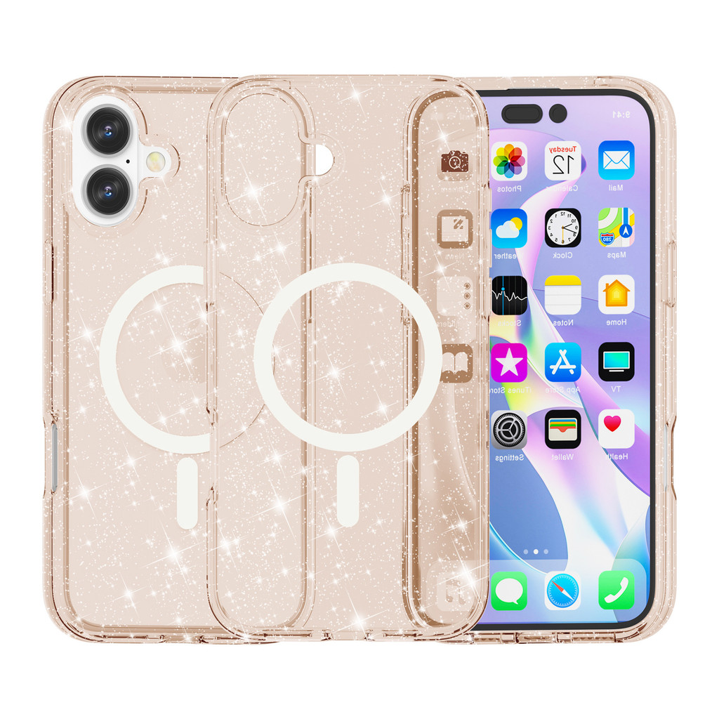 Ốp bảo vệ toàn diện IPhone 16 PRO MAX Terminator Desert Gold chống sốc