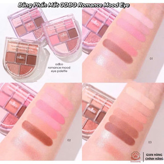 [ ODBO ] Phấn Mắt Odbo Romance Mood Eye Xu Hướng Mỹ Phẩm Cosmetic, Trang Điểm Nữ