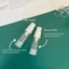 Bình xịt dưỡng da BORAGETE 3 / 4 chiếc, Chai có thể nạp lại du lịch 5-15ML rỗng, Máy bơm ép bền di động có hộp đựng mỹ phẩm
