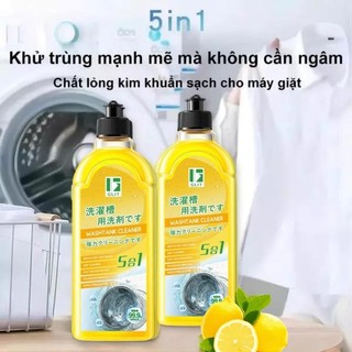 GLIT  Nước Tẩy Rửa Vệ Sinh Lồng Máy Giặt 500ml, Làm Sạch Vi Khuẩn, Vệ Sinh Được Cho Mọi Loại Máy Giặt, Mùi Hương Dễ Chịu