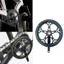 EDB * Dây Xích Đơn Xe Đạp Tay Quay 170mm Crankset Vuông Côn Cho Xe Đạp Gấp