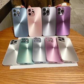 Ốp Điện Thoại TPU Ốp Lưng Cho iPhone 16 15 14 Plus 13 12 11 Pro Max Có Bảo Vệ Ống Kính Aurora CD Kết Cấu Vỏ Nhựa