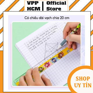 [COMBO 3 Cây] Thước thẳng 20cm Thiên Long TP-SR011/AK - Nhân vật Akooland thế giới học cụ thần kỳ