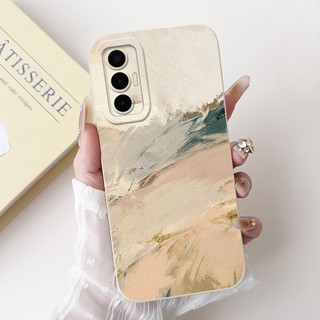 Vỏ Cho Tecno Pova 3 LF7n Vỏ Nơ Đáng Yêu Graffiti Mềm Silicon Lỏng Bảo Vệ Ống Kính Cho Tecno Pova3 2022 Ốp Lưng