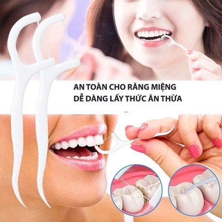 Bộ 5 hộp chỉ nha khoa tiện dụng – Hộp 50 sợi, dùng sau ăn, giúp giảm mảng bám và bảo vệ nướu