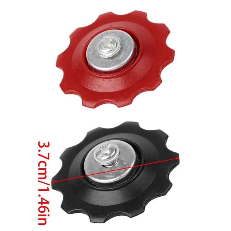 Ppy 10T Xe Đạp Jockey Bánh Xe Phía Sau Derailleur Ròng Rọc Xe Đạp Đường Bộ Xe Đạp Hướng Dẫn Bánh Xe