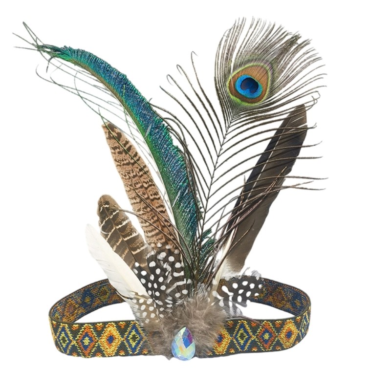 Mũ Bohemian Lông Mềm Mại, Co Dãn, Phù Hợp Cho Lễ Hội Âm Nhạc