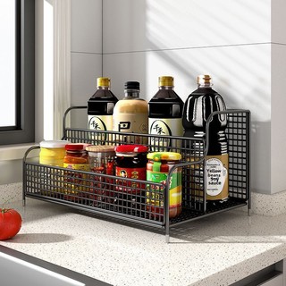 Giá Gia Vị Giá Để Đồ Nhà Bếp Giá Đựng Cốc Hộ Gia Đình Mặt Bàn Đa Năng Gia Vị Ngăn Giá Để Đồ Để Bàn Lưu Trữ Giá Kim Loại