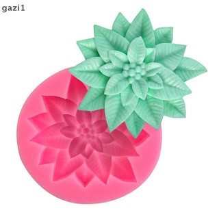 [Gazi1] 1 Cái Holly Leaf Khuôn Silicon Bánh Nướng Giáng Sinh Dụng Cụ Trang Trí Khuôn DIY Boutique