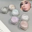 FAVORITEGOODS Phấn Mắt Lọ, Bạc Trắng Highlighter Sáng Bóng Silkworm Trang Điểm Lấp Lánh Gel Phấn Mắt, Thời Trang Kim Sa Lấp Lánh Chống Thấm Nước Lâu Dài Phấn Mắt Dạng Lỏng