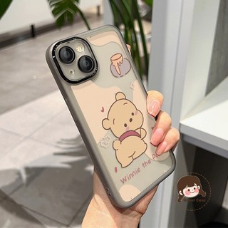 Ốp Điện Thoại Winnie The Pooh Dễ Thương Trong Suốt Cho Xiaomi 14T 13T 12T 12 13 11T Pro 14 Civi 13 12 Lite 12X 11i 2022 Civi 2 Vỏ Pachacco Có Bảo Vệ Camera Cặp Đôi Vỏ Mềm Chống Rơi