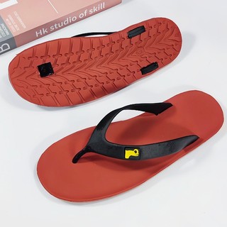 Dép xỏ ngón đế cao su cho nam, mùa hè ngoài trời không trượt, bền, thời trang, dép đi biển bằng cao su nguyên chất