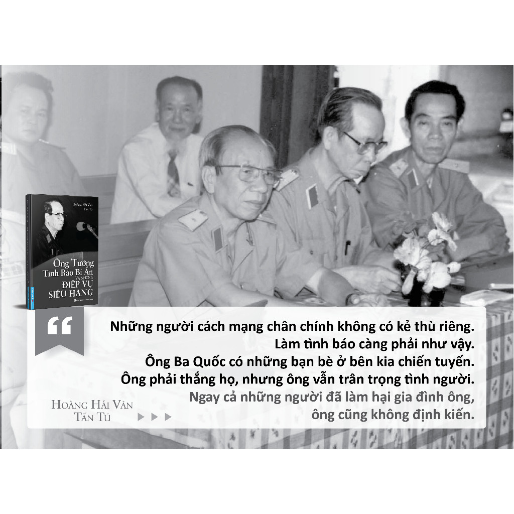 Ảnh Sách Ông Tướng Tình Báo - Bí Ẩn Và Những Điệp Vụ Siêu Hạng (First News) 4