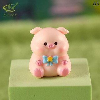 [MAO] Hình Chú Heo Dễ Thương Mô Hình Động Vật Micro Phong Cảnh Trang Trí Nhà Thu Nhỏ Cổ Tích Trang Trí Vườn Phụ Kiện VN