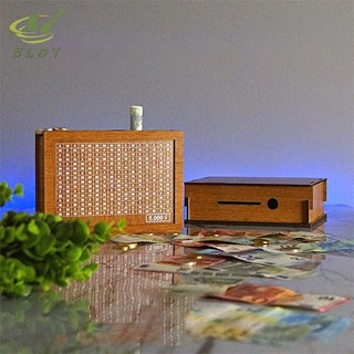 [ELOY] Hộp đựng tiền có quầy đếm Piggy Bank Tiết kiệm cho trẻ em Người lớn Hộp đựng tiền Tiết kiệm tiền Máy thu ngân Ngăn kéo sắp xếp đồ thủ công tại nhà VN