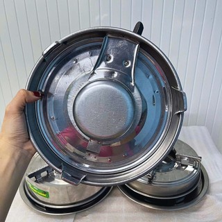 [Giá Xưởng] Combo Bếp Cồn Inox + Đế Lót Chống Nóng – Phù Hợp Gia Đình/Quán Ăn