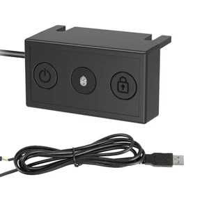 Bắt đầu từ xa vân tay Khóa máy tính Màn hình Công tắc nguồn Cáp mở rộng nút có cáp USB cho văn phòng tại nhà