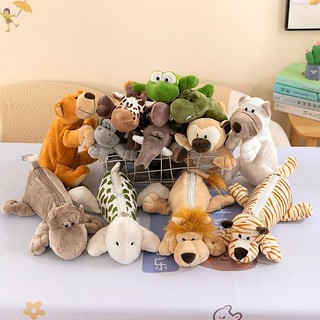 [GOU] Hộp đựng bút sang trọng hình con voi sư tử hoạt hình cho mùa đi học dành cho trẻ em Đồ dùng sức chứa lớn Túi đựng văn phòng phẩm dành cho trẻ em Quà tặng VN
