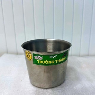 Bộ 5 ly Inox TRƠN cao cấp làm đá, bánh flan, bánh nướng