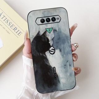 Vỏ Mềm Cho Xiaomi Black Shark 4 / Shark 4 Pro / Shark 5 RS Ốp Điện Thoại Hoạt Hình Thời Trang Dễ Thương Họa Tiết Không Gian Vỏ Silicon