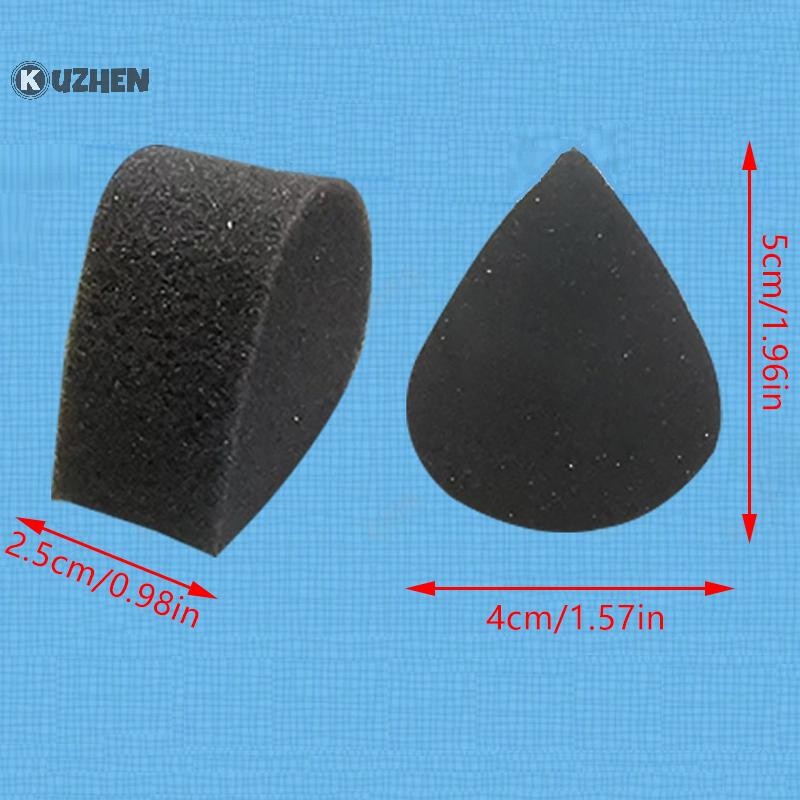 KUZHEN 10 Chiếc Mặt Sơn Bọt Biển Cánh Hoa Xốp Xốp Tranh Thủ Công Bộ Vẽ Tranh Cơ Thể HOT