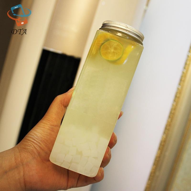 [DTA] 500ml Nước ép trái cây cầm tay Chai trà pha lạnh Chai nước giải khát bằng nhựa trong suốt Chai trà sữa dùng một lần VN
