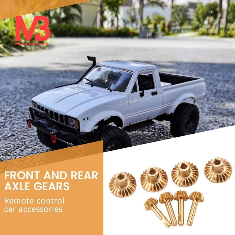 8 Chiếc Đồng Thau Trước & Sau Trục Bánh Răng Trục Bánh Răng Nâng Cấp Phụ Kiện Cho C14 C24 B24 B36 MN D90 D99 MN99S Phần