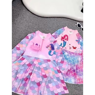 15-35kg Các mẫu bơi liền dáng váy size nhỡ cho bé gái