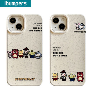 ibumpers Ốp Lưng IPhone Phim Hoạt Hình Dễ Thương Họa Tiết Câu Chuyện Đồ Chơi Cho IPhone 16 15 14 12 13 11 Pro Max IP 7 8 Plus X XS XR Ốp Điện Thoại Silicon Mềm Chống Sốc