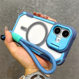 Giáp Màu Kẹo Clash Cho Ốp lưng iPhone 15 14 13 12 16 Pro Max Plus Đứng Có Dây Đeo Cổ Tay Ốp lưng