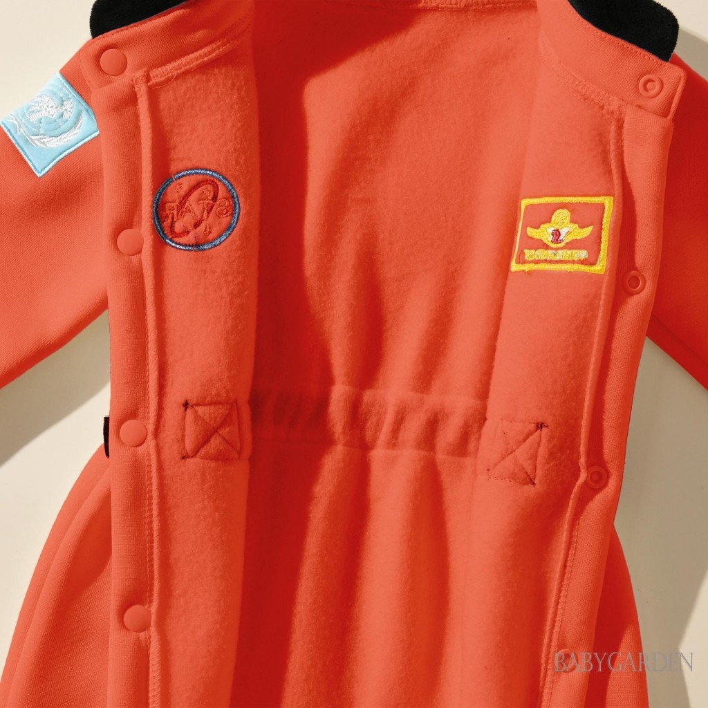 / / -9Month-4years Trẻ Em / Bé Trai Rompers Phong Cách Phi Hành Gia Miếng Dán Chắp Vá Chụp Đóng Áo Liền Quần Dài Tay Quần Áo Mùa Thu
