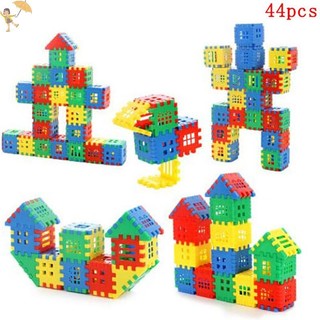 [GOU] 44 chiếc khối xếp hình đánh vần nhà em bé City DIY mô hình giáo dục VN