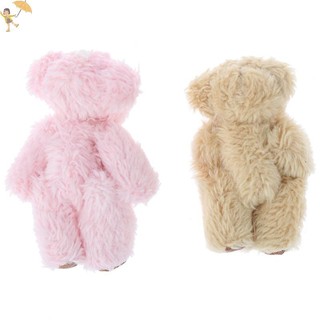 [Gou] 4.5CM Búp Bê Gấu Dễ Thương Tóc Dài Gấu DIY Quần Áo Hoặc Di Động Handmade Phụ Kiện VN