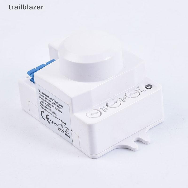 Trailblazer Lò Vi Sóng Cảm Biến 5.8ghz HF 220V LED 360 Độ Radar Cơ Thể Cảm Biến Chuyển Động Mới