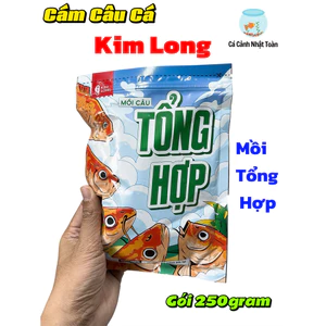 Mồi Cám Câu Cá Kim Long Tổng Hợp Câu Mọi Loại Cá (Gói 250gram)
