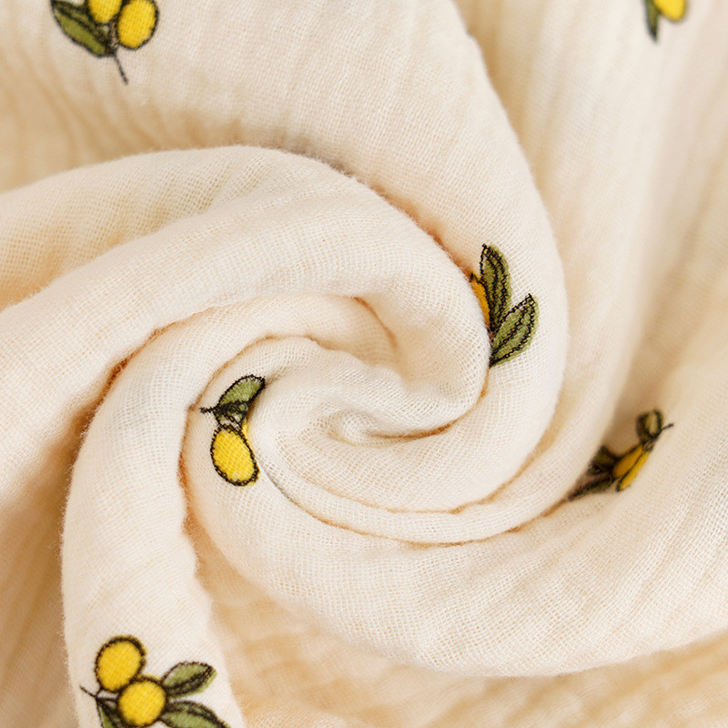 Phiên bản tiếng Hàn Khăn tắm Muslin cao cấp，dùng làm khăn quấn bé sơ sinh ra ngoài，100% cotton
