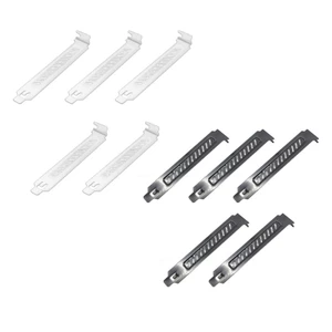 BTM 5 Chiếc Thép Hợp Kim Khe Cắm PCI Bao Chân Đế Full Hồ Sơ Mở Rộng Khe Cắm Dành Cho Tăng Cường Luồng Không Khí Bảo Vệ Bụi Trong PC