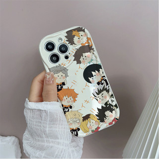 Anime Haikyuu Bóng Chuyền Bé Trai Dành Cho Samsung Galaxy A06 A05 A05S A34 A53 A33 A52 A21S A22 A23 A72 A73 A13 A12 A31 A51 A71 A04E A04 A50 A30 A04S A03 Core M54 Vỏ Điện Thoại Vồng Cạnh