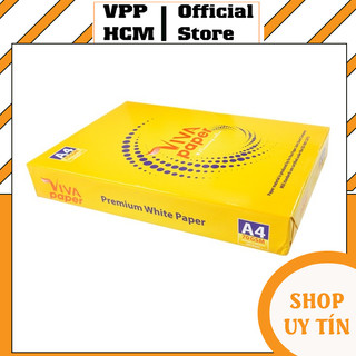 1 Ram 500 Tờ Giấy in A4 Viva Vàng 70Gsm chất lượng in cao cấp