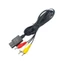 Cáp tổng hợp exhila Lắp đặt dễ dàng Cáp PVC Cáp 180cm Đầu nối bảng điều khiển cổ điển Dễ dàng mang theo để chơi game N64