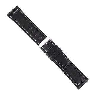 Dây đeo đồng hồ bằng da siêu mỏng 20mm 22mm Phát hành nhanh Dây đeo đồng hồ bằng da PU mờ cho đồng hồ cơ thạch anh Vòng tay màu nâu đen Vòng đeo tay kinh doanh cổ điển Dây đeo đồng hồ nam nữ