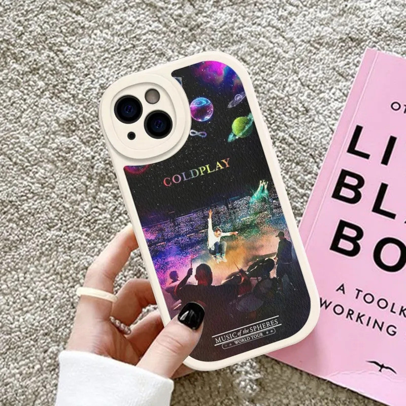 TP-1 C-Coldplay Band Vỏ Điện Thoại Da Cứng Cho IPhone 16 17.15 14 13 12 Mini 11 14 Pro Max Xs X Xr 7 8 Plus Fundas