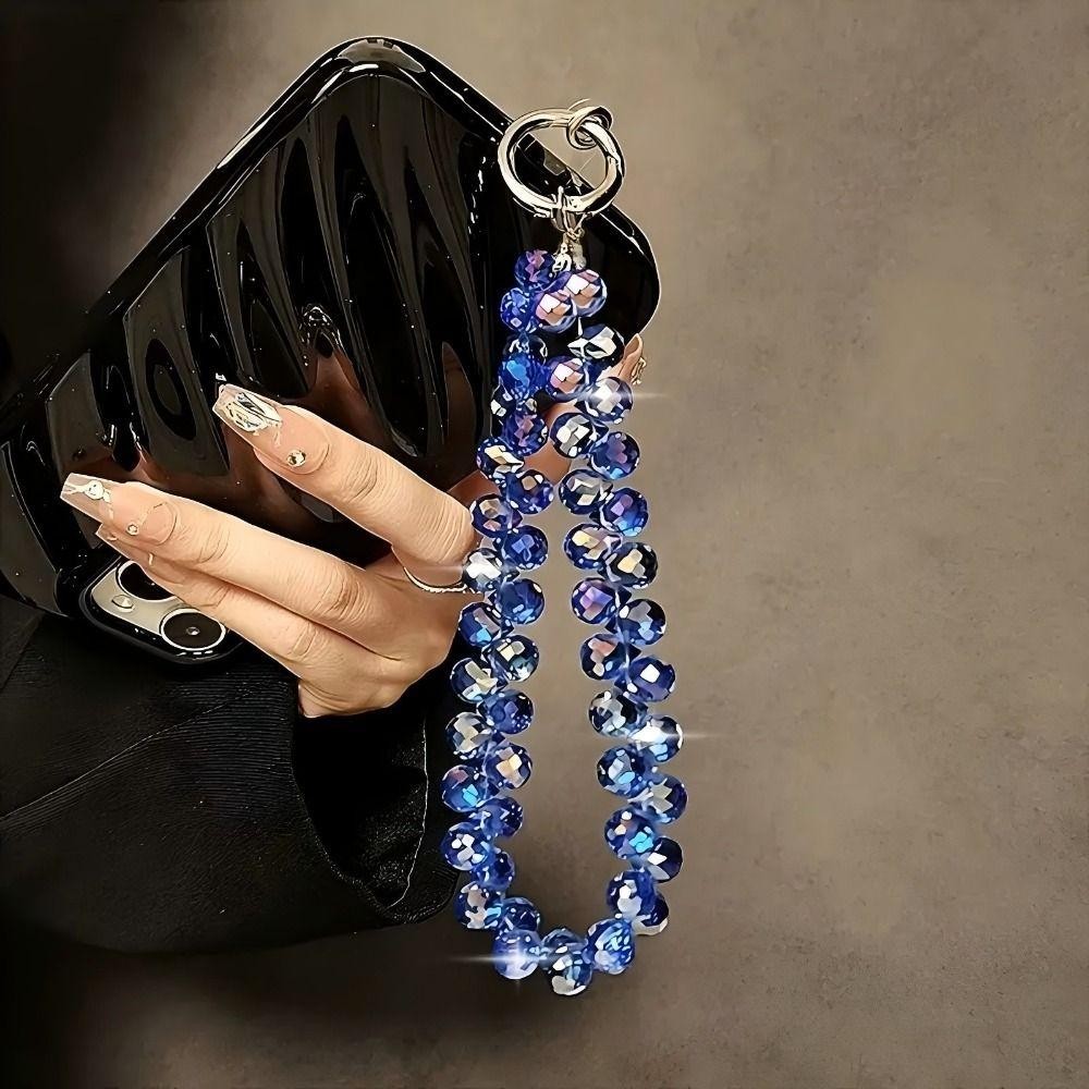 Mặt dây chuyền hạt pha lê DUSKGLOW, Móc khóa hạt pha lê trong suốt đầy màu sắc, Mặt dây chuyền túi có thể tháo rời lấp lánh thời trang dành cho nữ Cô gái