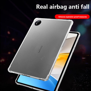 Ốp Mềm Cho Vivo Pad SE 12.3 inch 2025 Pad5 Pro 13 "Pad3 Pad2 Pro 13inch Air11.5 iQOO Pad 2Pro Air 11.5inch Pad12.1 Túi Khí Trong Suốt Bảo Vệ TPU Mềm Vỏ Chống Sốc