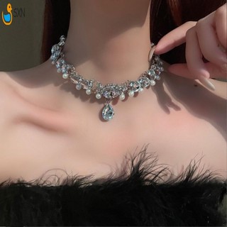 Phụ Nữ Hợp Kim Kim Kim Cương Giả Mặt Dây Chuyền Vòng Cổ Chống Phai Màu Không Gây Dị Ứng Trang Sức Thời Trang Cho Hẹn Hò Hàng Ngày Mua Sắm Trang Sức Phụ Kiện