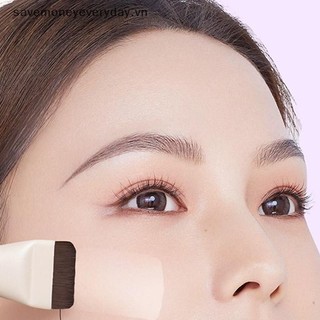 [savemoneyeveryday] Bàn chải trang điểm nền phẳng MỚI Puff Cosmetics Bảng màu Đế bàn chải trang điểm Bộ dụng cụ mỹ phẩm [vn]